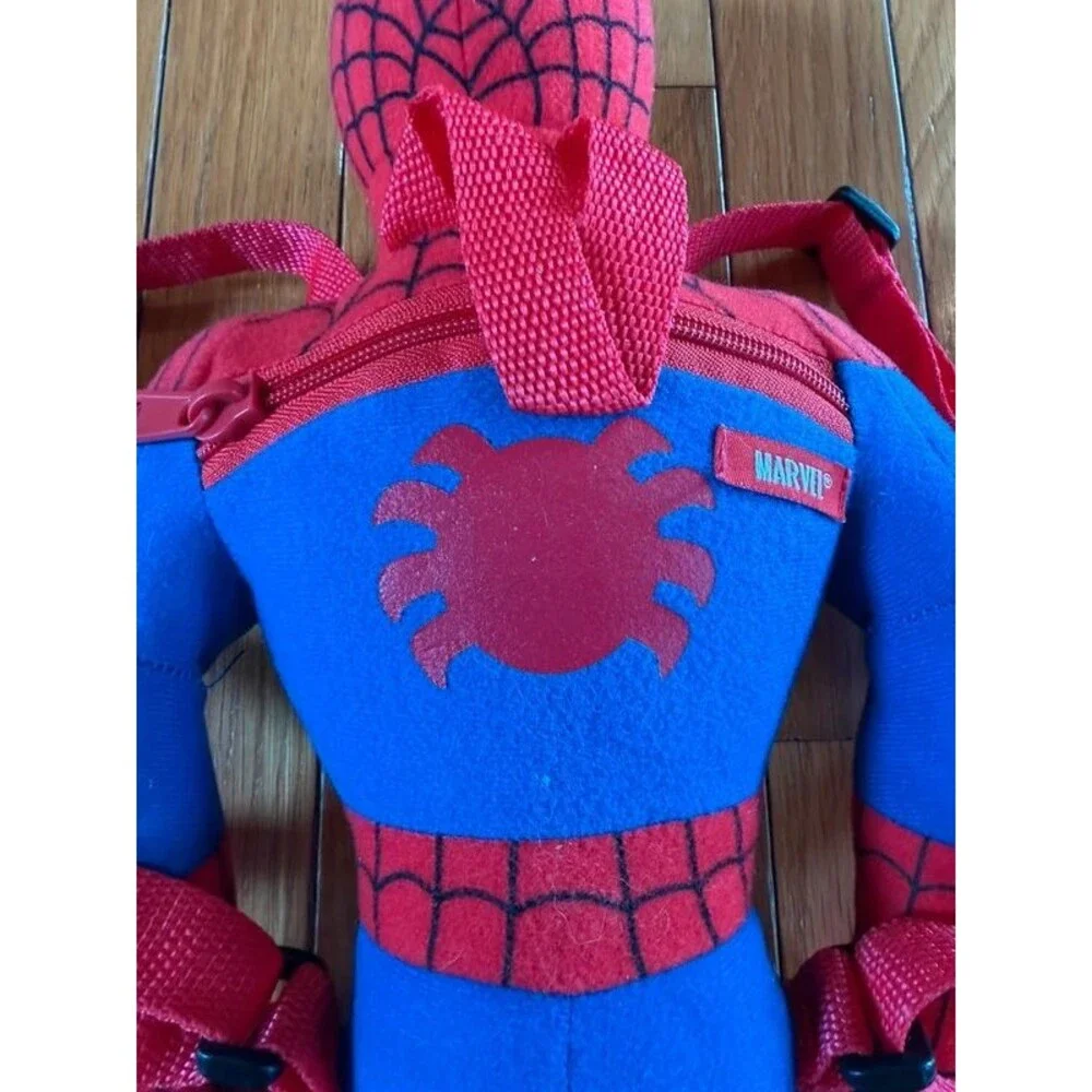 18” Marvel Spiderman Plush Backpack Adjustable Straps